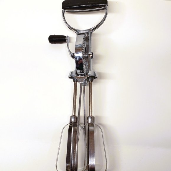 Ekco Kitchen Vintageekco Best Egg Beater Hand Held Mixer Stainless